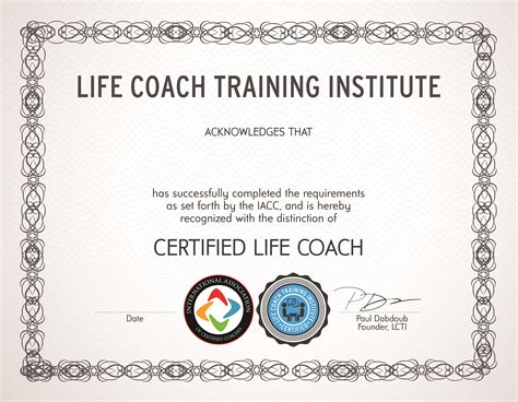 free accredited life coach certification